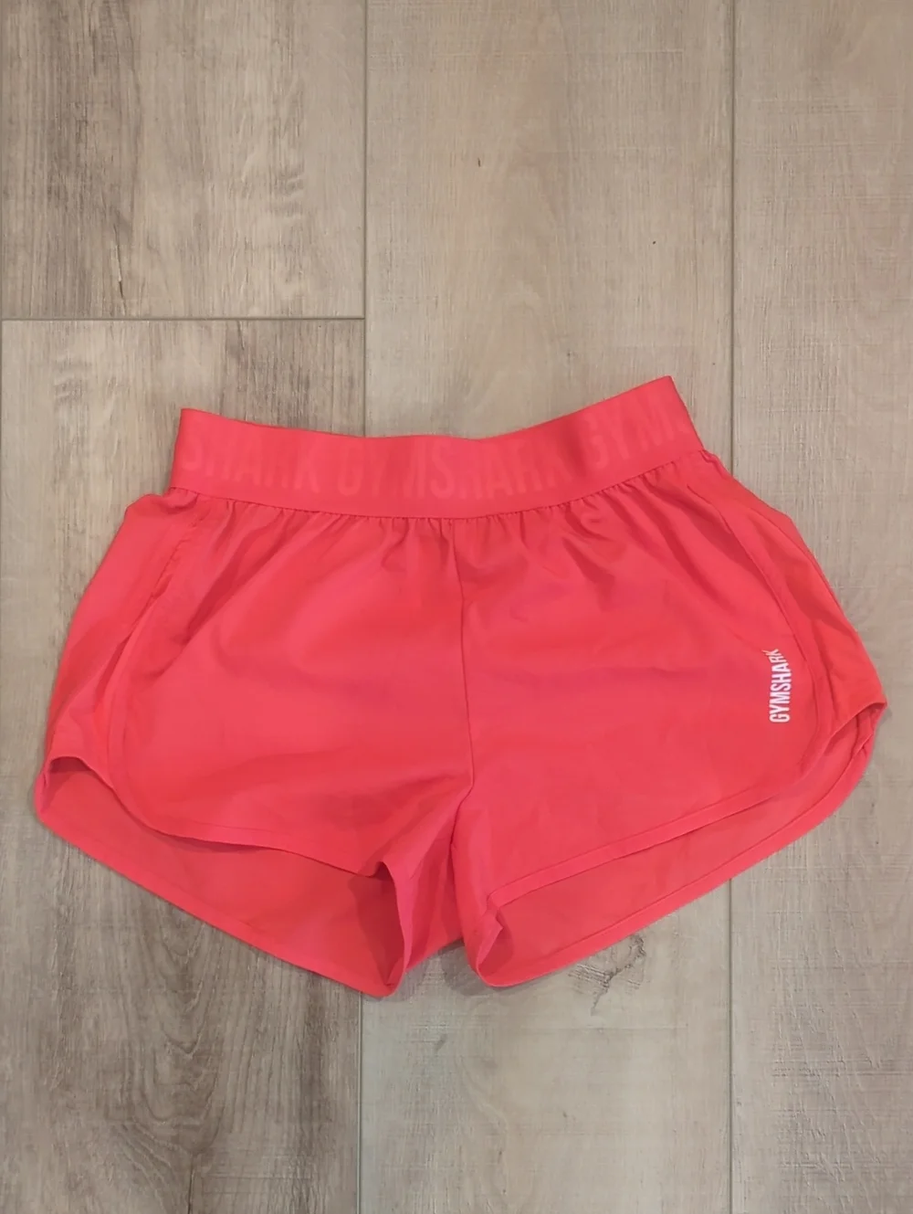 Gymshark Coral Pink Athletic Running Shorts
